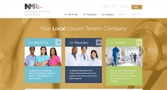 Desktop Screenshot of nationalmedicalresources.com